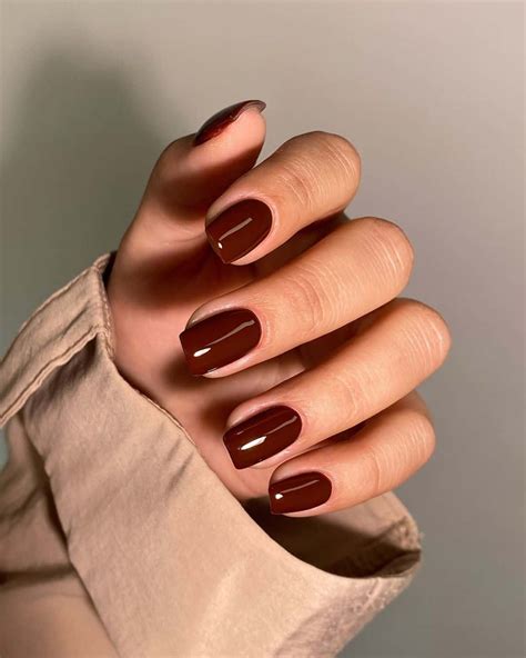 brown nail polish 2021.